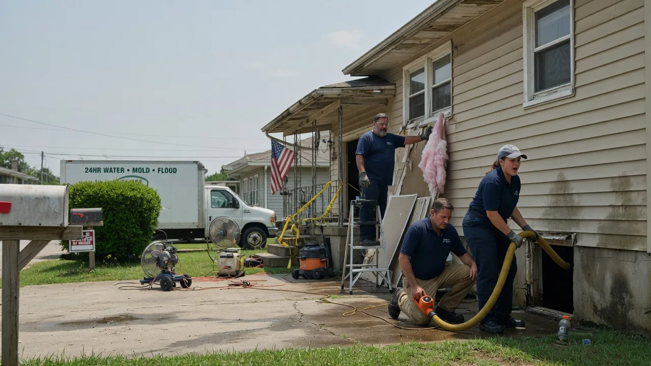 Water Damage Repair in Bakersfield, MO near me